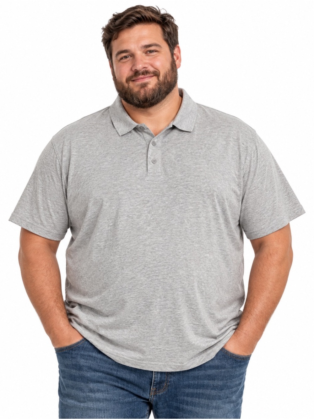 TILLEY Short Sleeve Polo Shirt Mens XXL Soft Touch Gray